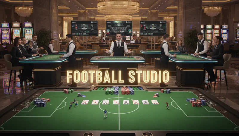 reglas y pagos de Football Studio con tabla de apuestas y RTP